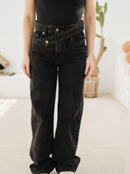 CROSSLINE DENIM JEANS