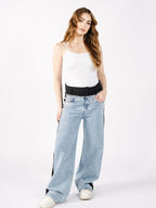 DUAL-LINE DENIM JEANS