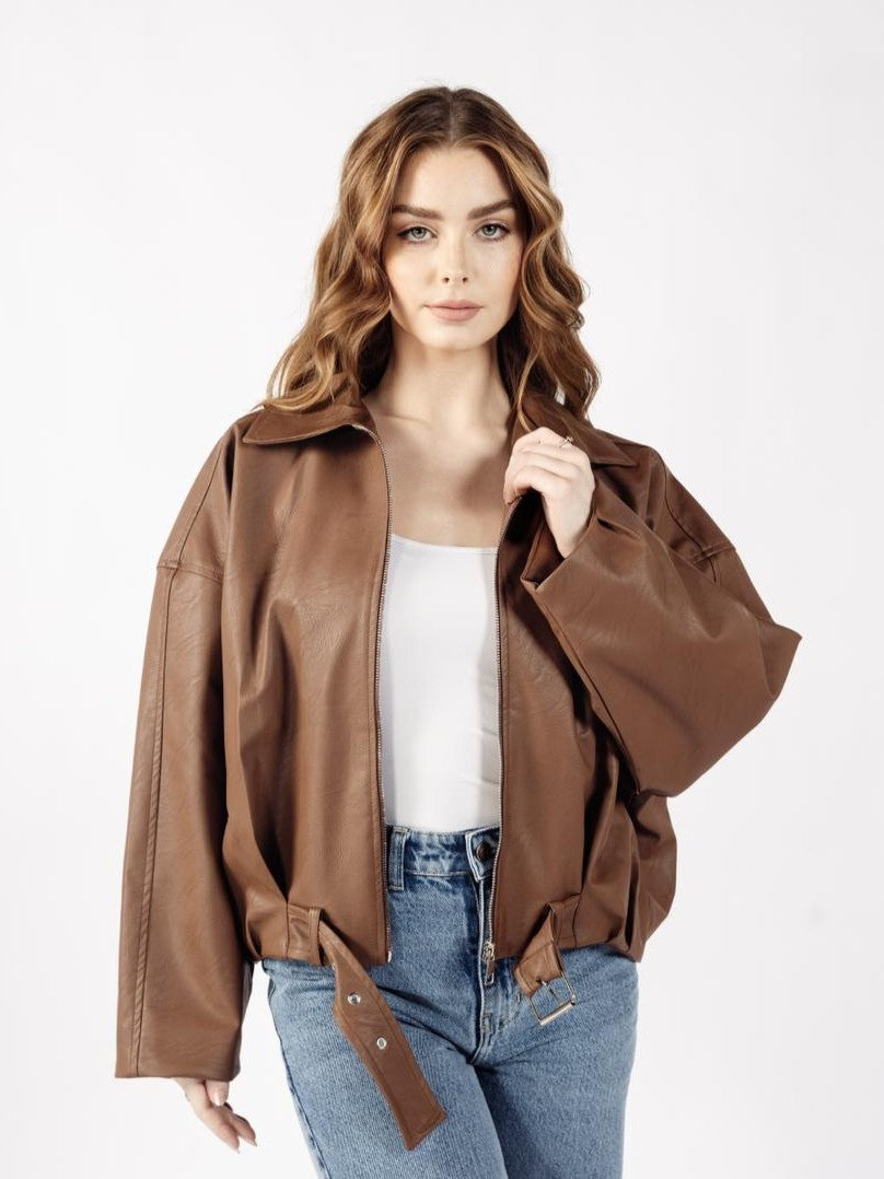 HARPER LEATHER JACKET