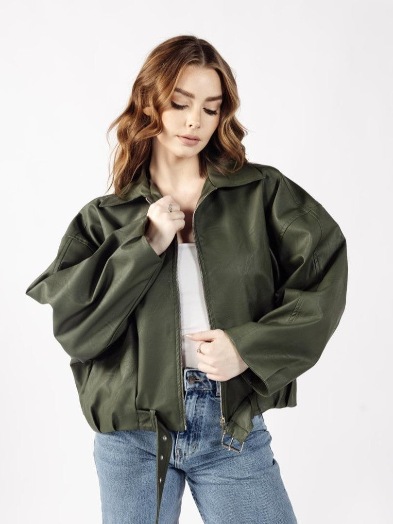 HARPER LEATHER JACKET