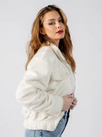 IVORY FUR JACKET