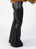 LUST LEATHER WIDE LEGS